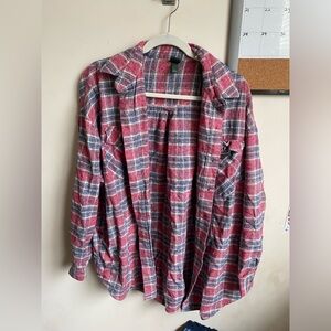 Large Flannel Brand Wild Fable